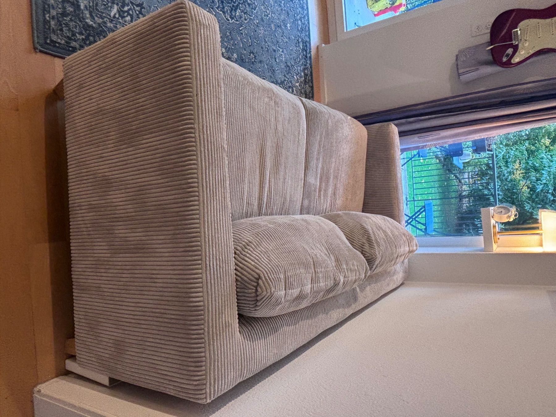 Maisons du monde Sofas: Corduroy sofa bed – D'occasion à Zürich par ral_wbv5 1