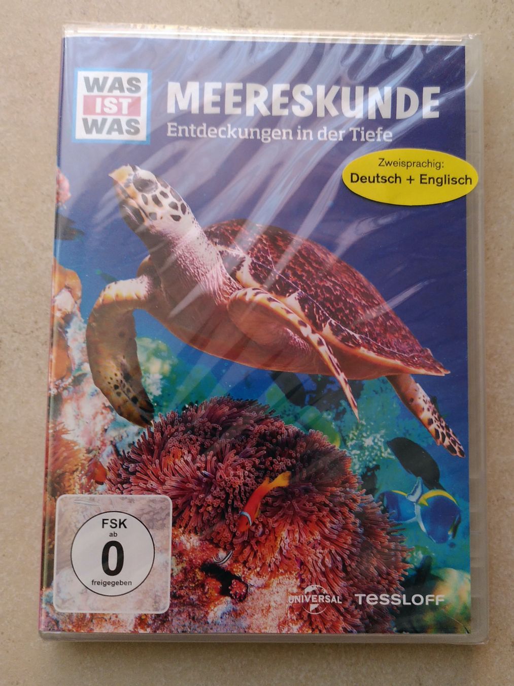 Tutti i DVDs: WAS IST WAS/ MEERESKUNDE – Nuovo e nell'imballaggio originale da Brugg AG venduto da olamim