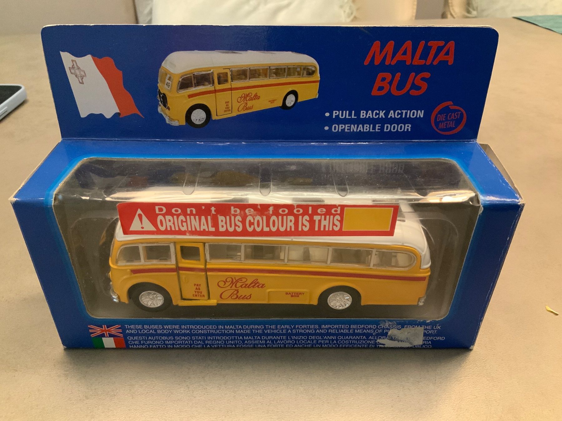 Modellini d'auto: Malta Bus Model - Leaf Models – Usato da Uster venduto da Macita56