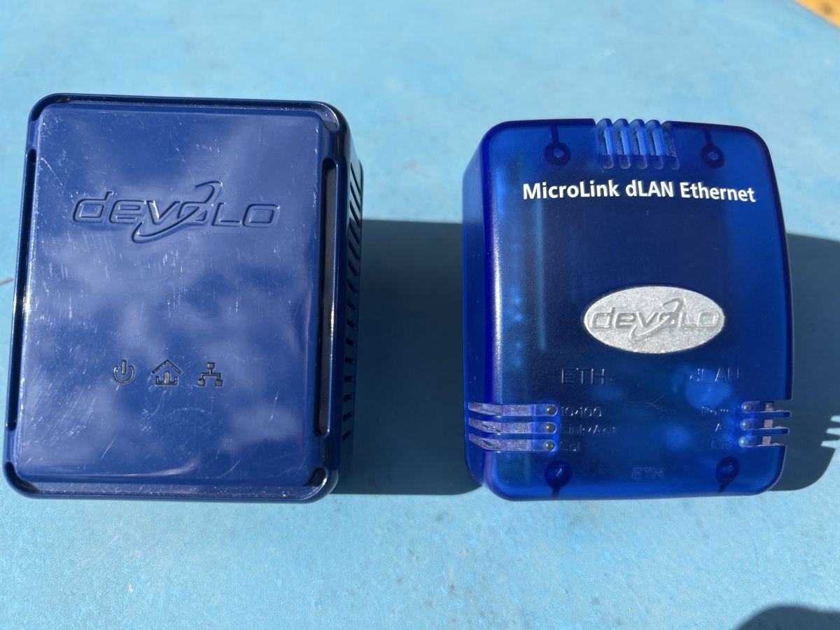 Devolo Unità & Adattatore: Devolo MicroLink dLAN Ethernet Adapter Set gebraucht – Usato da Gais venduto da FidelCastro2