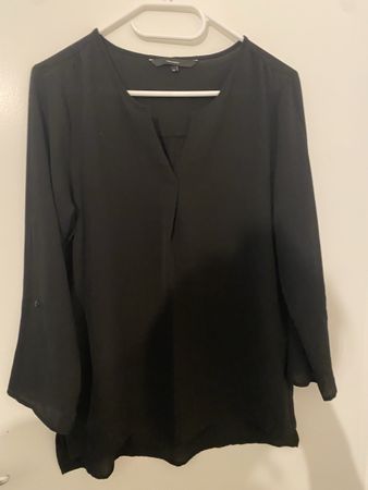 Schwarze Vero Moda Bluse, Grösse M, Top!
