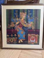Tableau de Bali ou Indonésie sur tissu