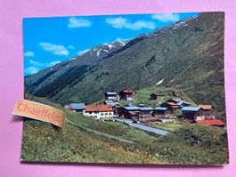Tschamut am Oberalp-Pass. Hotel Rheinquelle, Fam. Beer