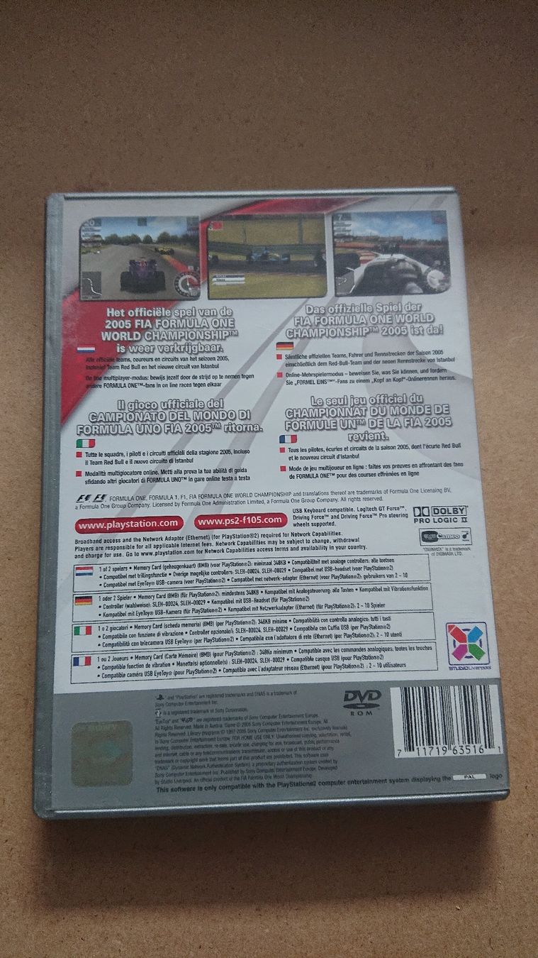 Giochi: F1 2005 - Playstation 2 - – Usato da Chur venduto da FreakofRarity 1
