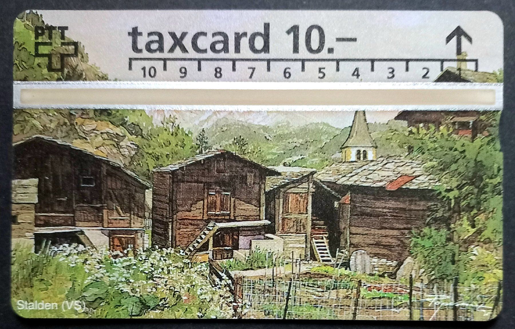Swisscom Telefon- & Taxkarten: Taxcard - Stalden VS - CH – Gebraucht aus Niederuzwil von lubimaja