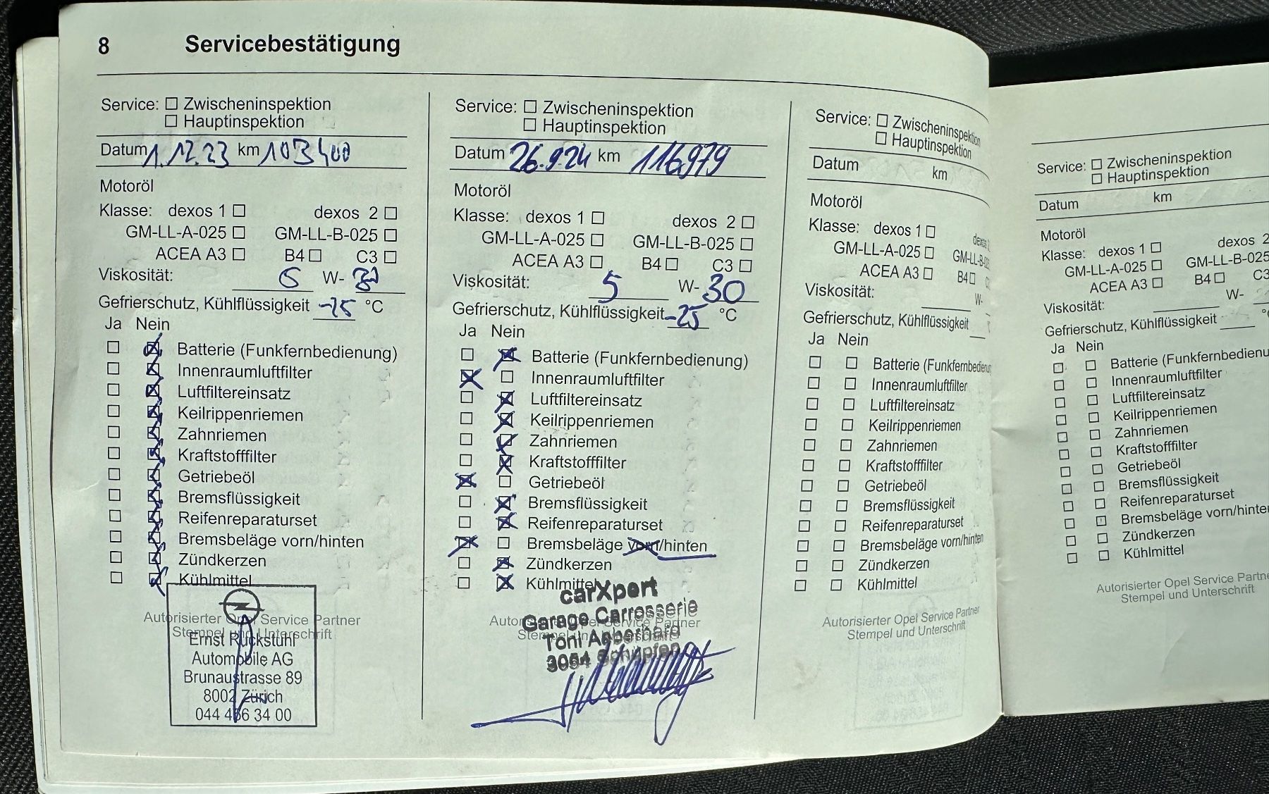 Opel Automobili: Opel Astra J 1.6 Fun Automatik – Usato da Neuenegg venduto da Potentino 7