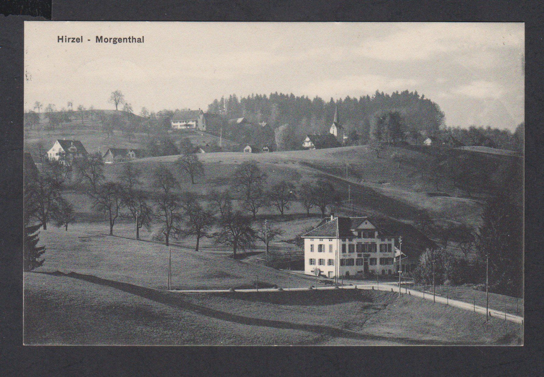 Cartoline postali: Hirzel  -  Morgenthal  ZH   :   alte Ansichtskarte von  1918 – Usato da Vitznau venduto da Ropaku