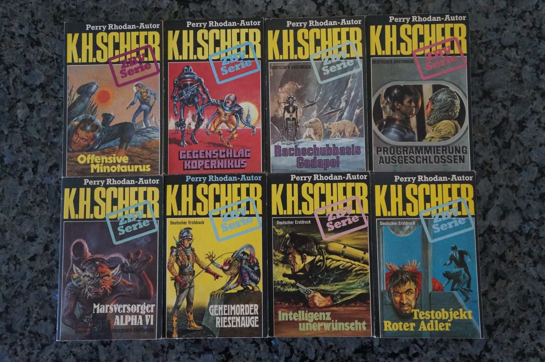 Libri: Taschenbücher ZBV von K.H.Scheer – Nuovo (secondo la descrizione) da bronschhofen venduto da blackpearl01 3