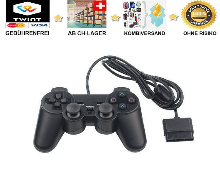 2 In 1 Wireless Dual Shock Game Joystick For PS2/PC - Joystick And - Foto 2