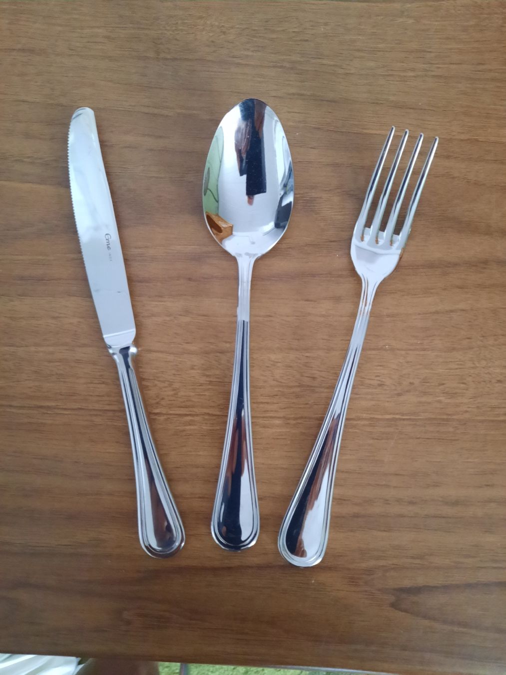 Set di posate: 38 Besteck EM3 Inox – Nuovo (secondo la descrizione) da Kollbrunn venduto da smart777 2