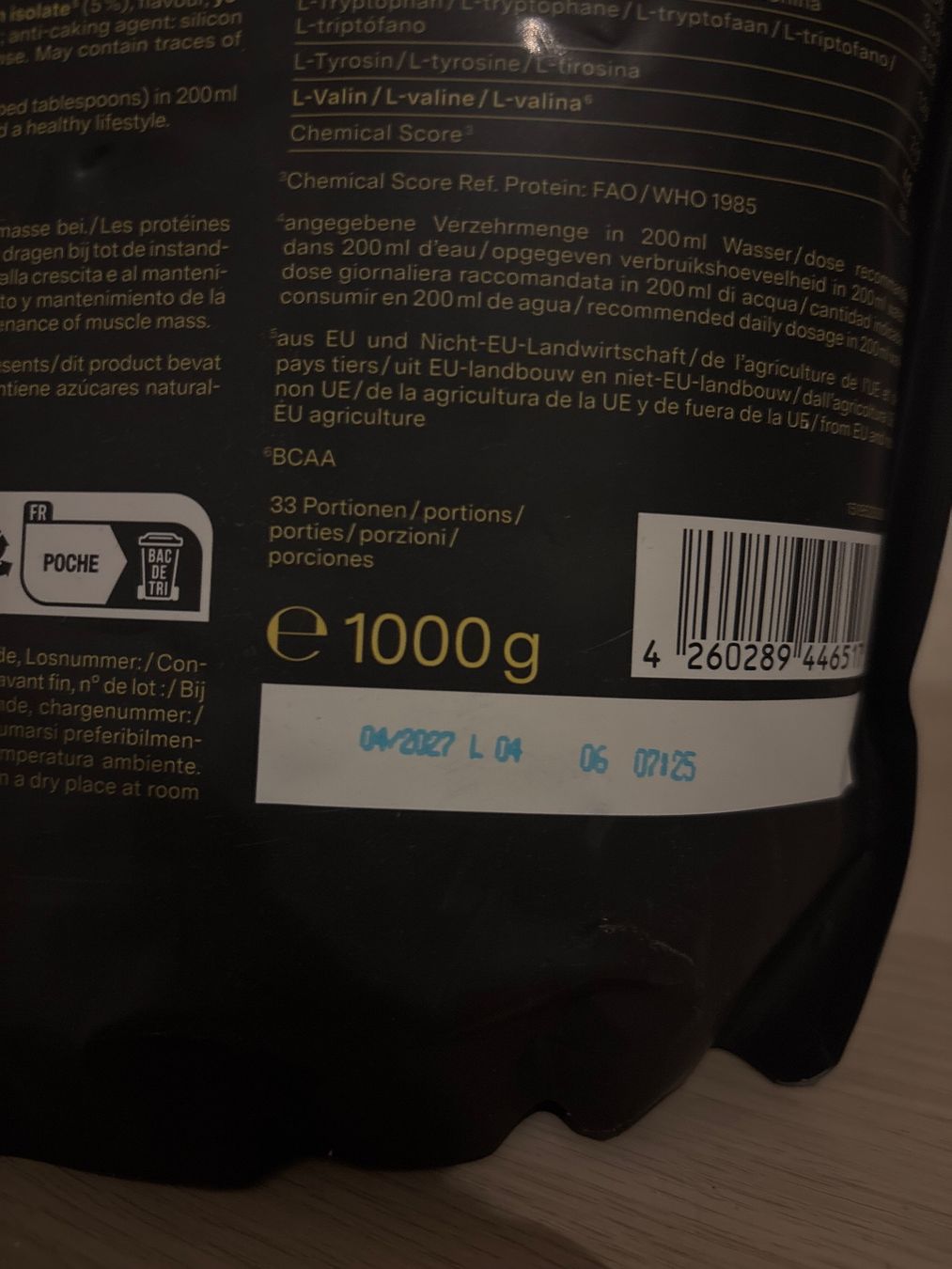 Nu3 Lebensmittel & Spezialitäten: Protéine Whey (nu3) - Neuf! – Neu und originalverpackt aus Galmiz von pt_renato93 2
