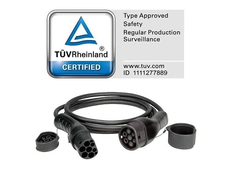 Cavi: ROLINE E-Auto Ladekabel Typ2, 3-phasig - 3 M - 19.08.0013 – Nuovo e nell'imballaggio originale da Opfikon venduto da total-shop 1