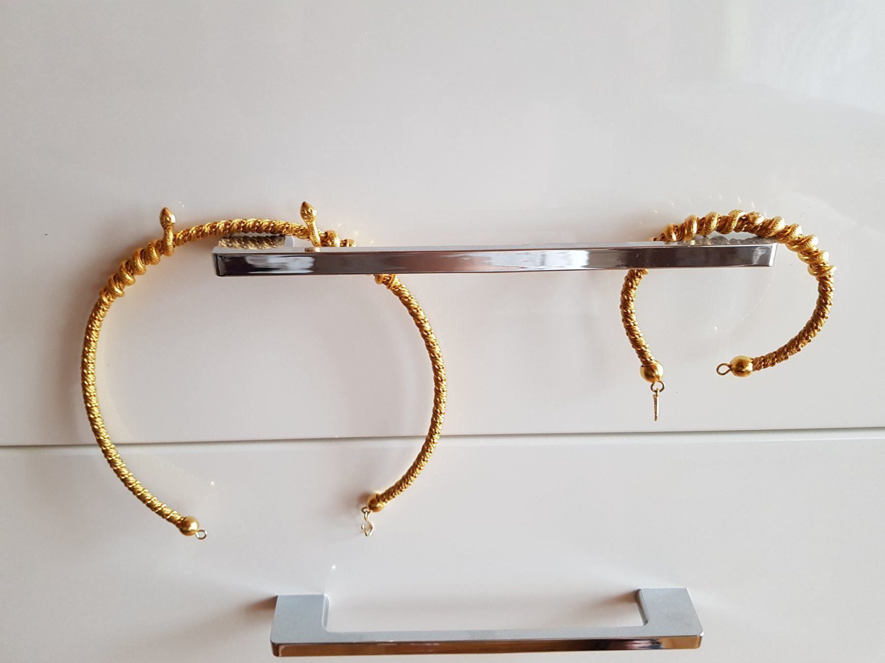 Catenine: Schlangenhalskette und Armband – Usato da Morens FR venduto da Kiscica 2