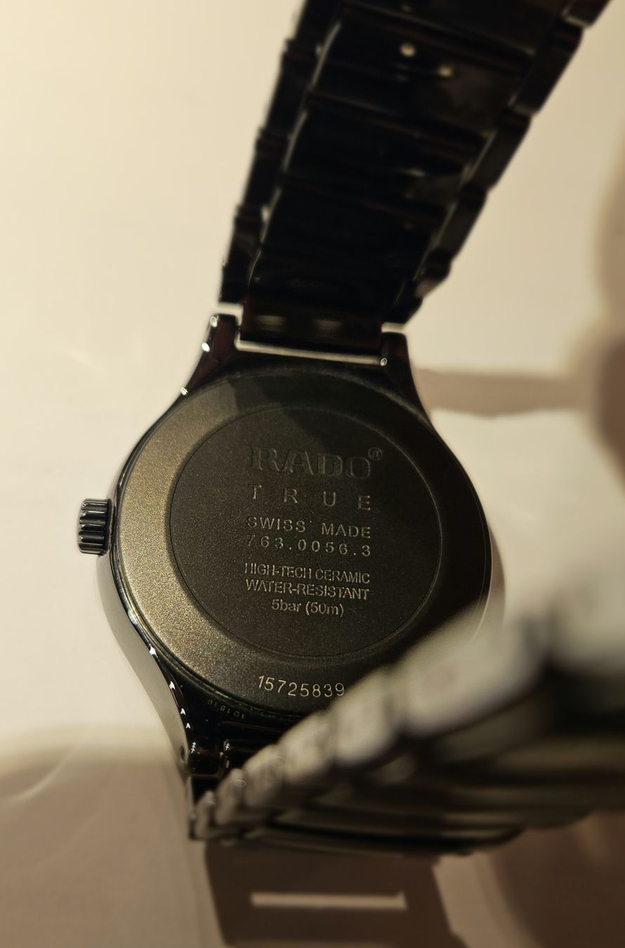 Rado Orologi: Rado True Round Automatic Hightech-Keramik Uhr – Usato da Erlenbach ZH venduto da Fabi1212 3