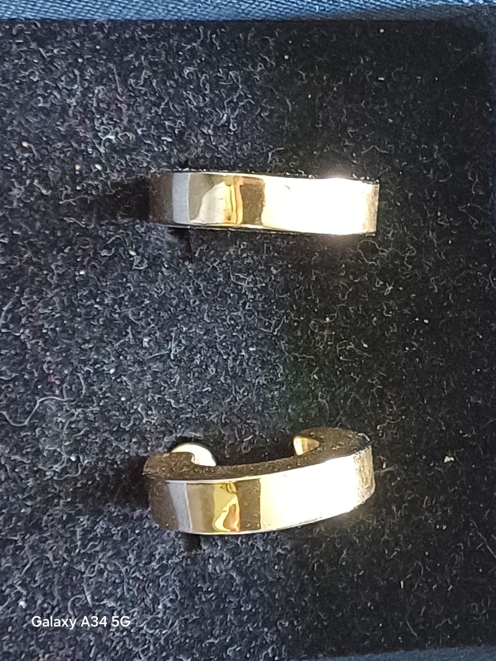 Ohrringe & -stecker: SCHÖNE OHRSTECKER "CREOLEN" VERGOLDET 2 CM – Gebraucht aus Au ZH von FashionConsultant 1