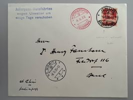 1935 Winteralpenpost Julier ab Chur
