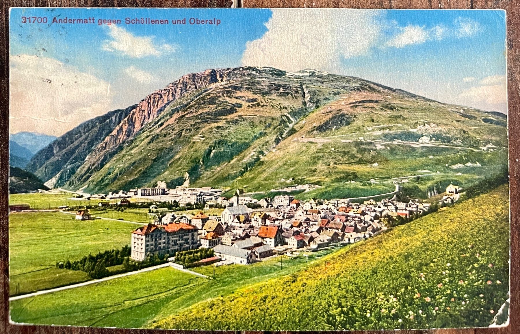 Cartoline postali: AK: ANDERMATT – Usato da Lutry venduto da Ediego