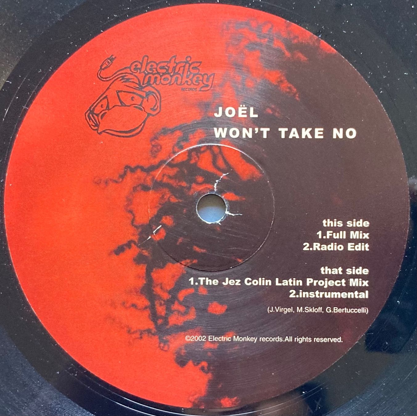 Schallplatten: JOEL - WON'T TAKE NO – Gebraucht aus Poliez-Pittet von Newtown-Records 2