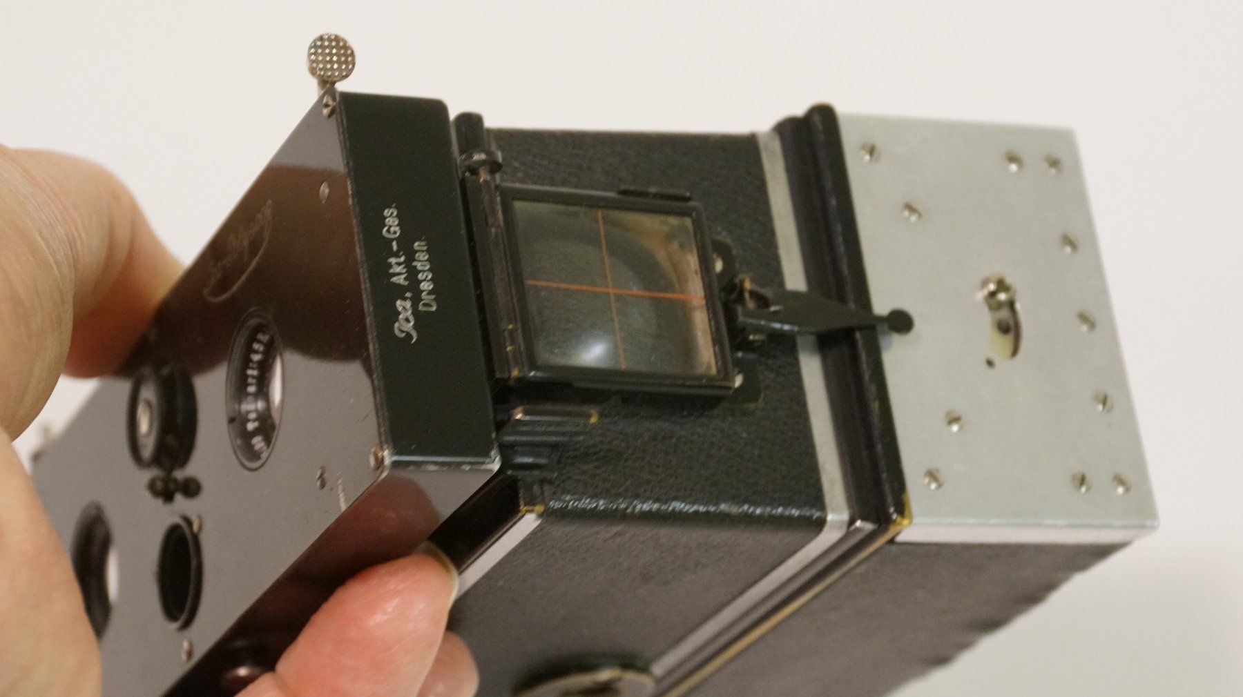 Fotocamera: JCA stereo Polyscop 606/1 mit Wechselkass. und Zeiss Tessar – Usato da Wohlenschwil venduto da steyr185 6