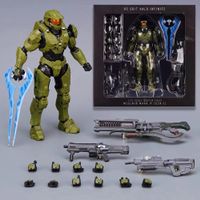 Neu Halo Infinite Master Chief Action Figure Re-Edit