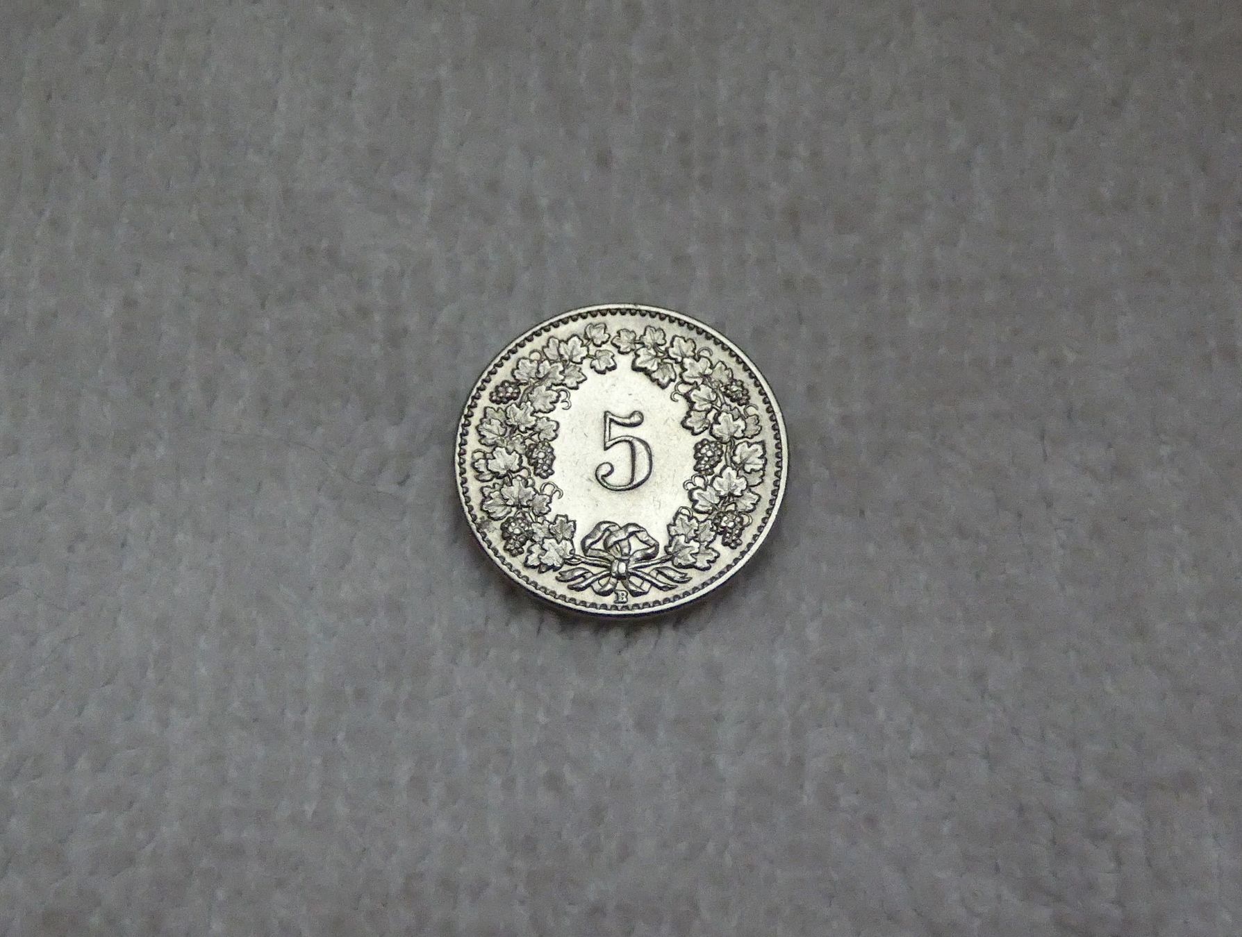 Tutti le monete: 5 centimes/rappen 1937 – Usato da Nyon venduto da Ilmi09 1