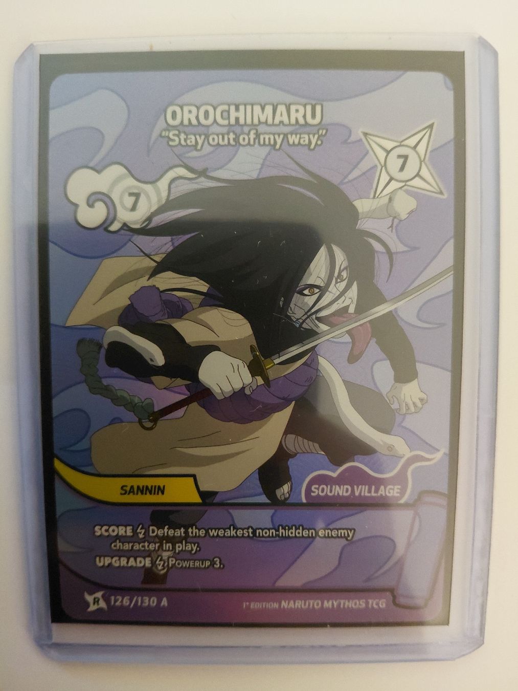 Carte collezionabili: NARUTO MYTHOS OROCHIMARU 126 ALT – Nuovo (secondo la descrizione) da KLOTEN venduto da RAULMACHOTE