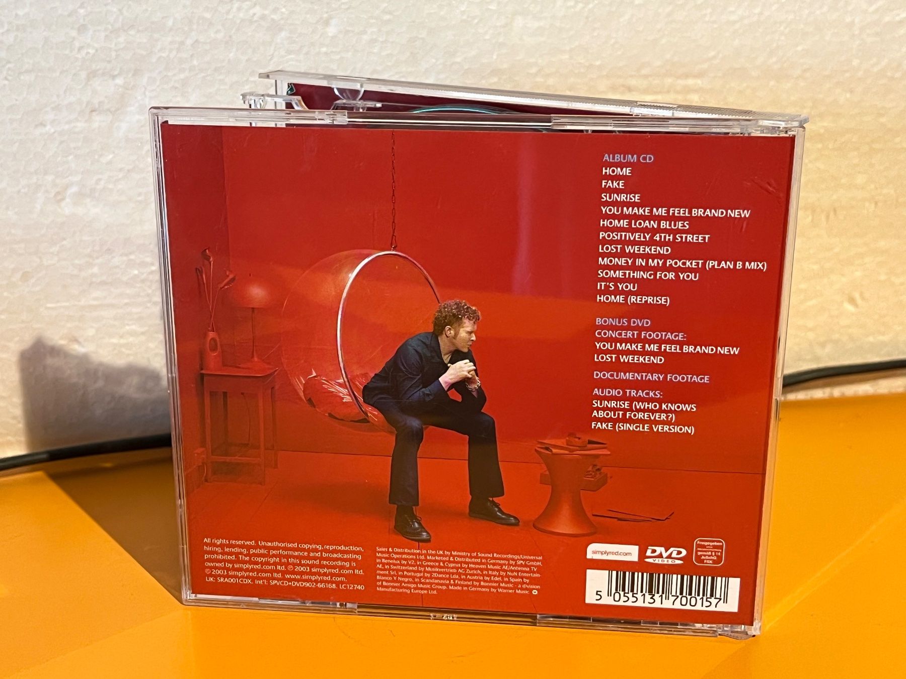 CD: Simply Red - Home - HI12C – Usato da Küsnacht ZH venduto da swisssales.net 1