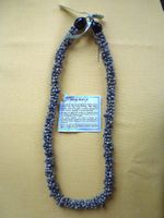 Hawaii Muschel Kette grün - Mongo Shell Lei