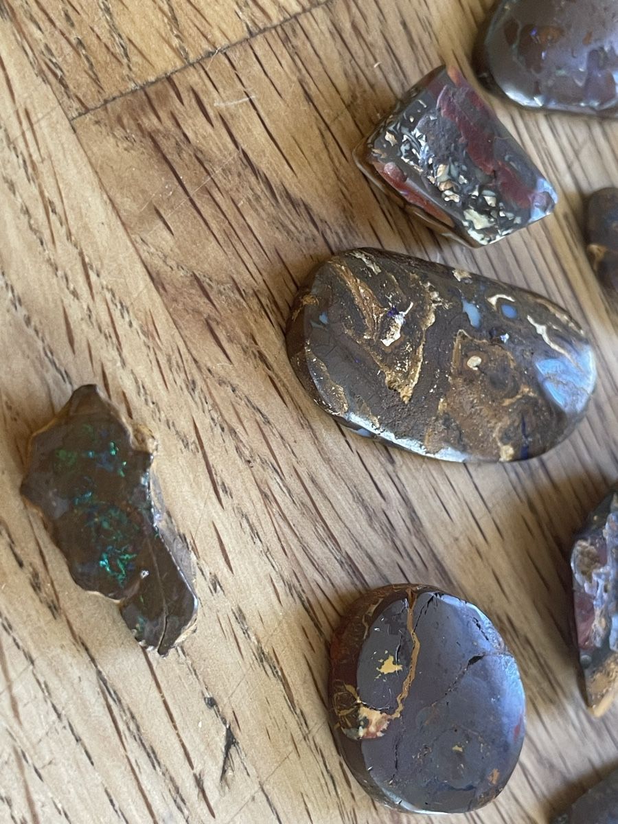 Edelsteine: Versch. Boulder Opale – Gebraucht aus Flawil von Naphtali 3