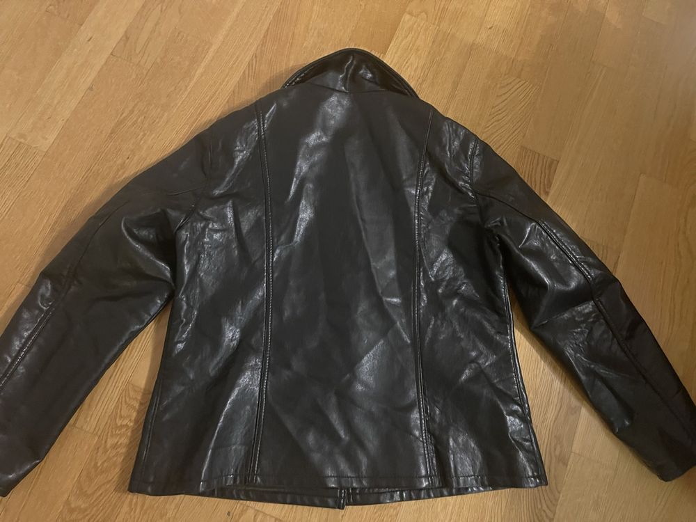 Giacche: Lederjacke GF Ferre Lederjacke schwarz Gr. S Vintage Italien – Usato da Rüschlikon venduto da Lajniii 3
