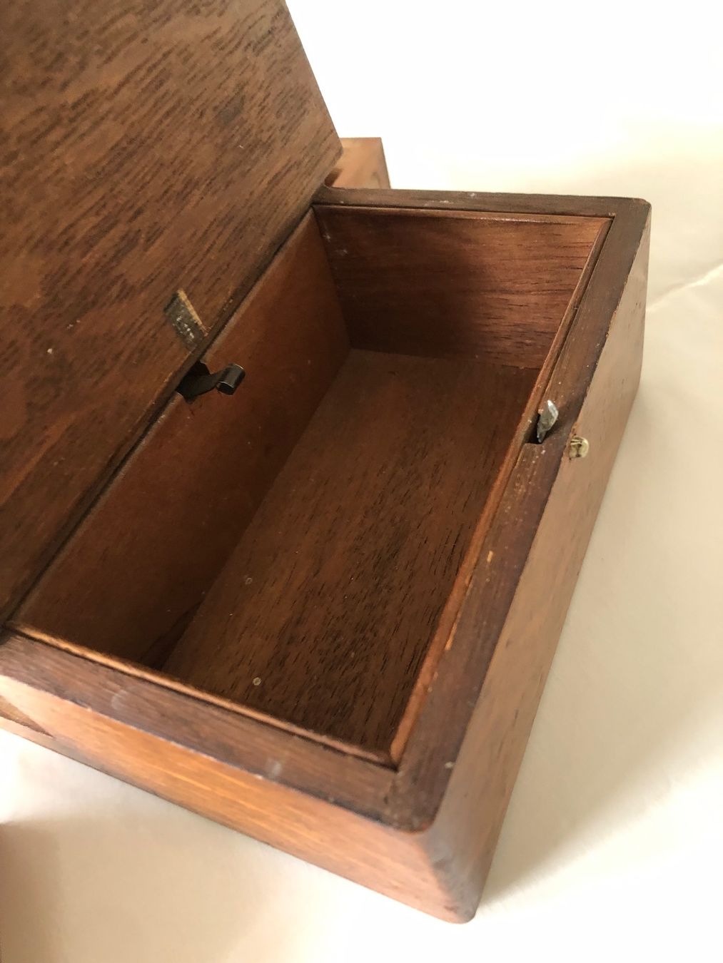 Sigari: Zigarren- Zigarettenbox/Eichenholz 1890 Top Zustand – Usato da Rudolfstetten venduto da vamosich 8