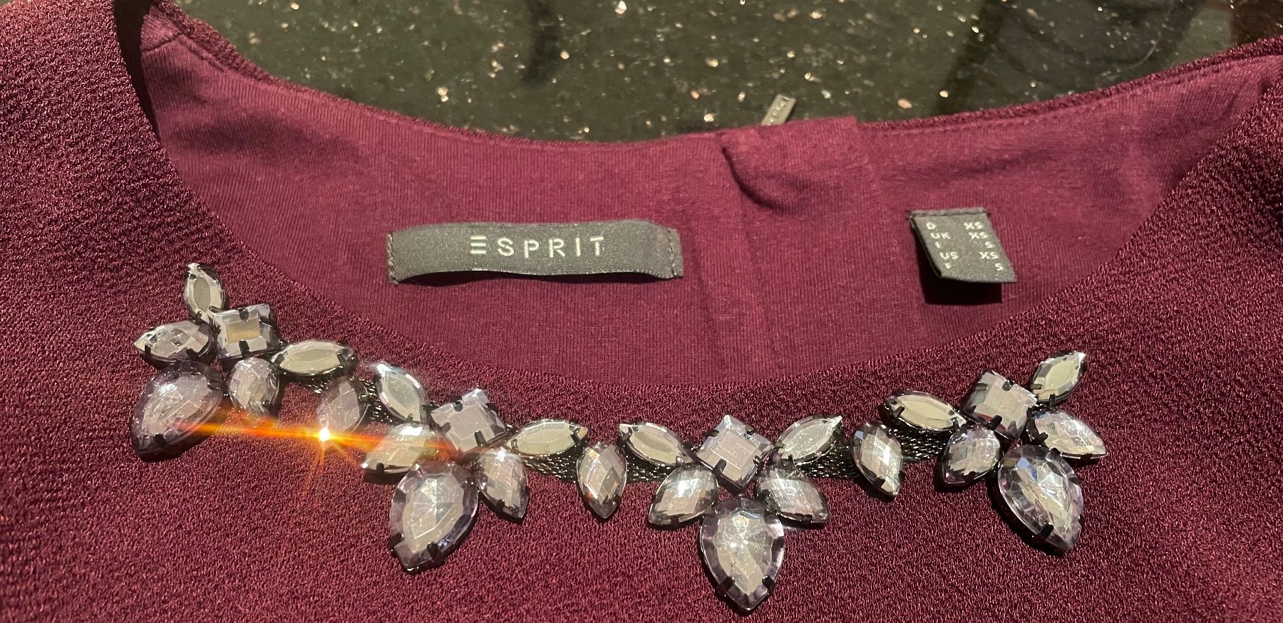 Esprit Camicette: Esprit Collection, elegantes Oberteil mit Schmuckdetails – Usato da Niederweningen venduto da baghirac 3