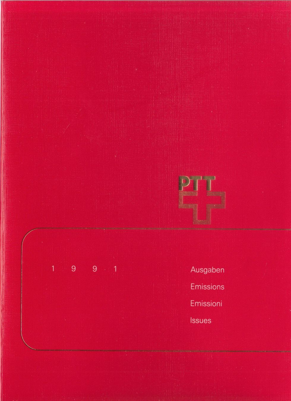 Alle Briefmarken: CH Jahrbuch 1991 mit ET – Gebraucht aus Bürglen TG von StampGraf