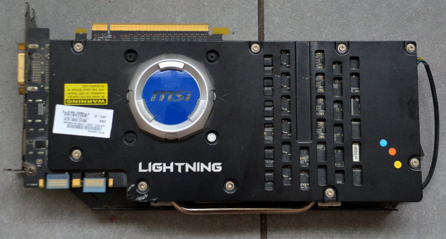 MSI Grafikkarten: MSI N770 Lightning NVIDIA GeForce GTX 770 PCI Express – Gebraucht aus Collonges von arashee