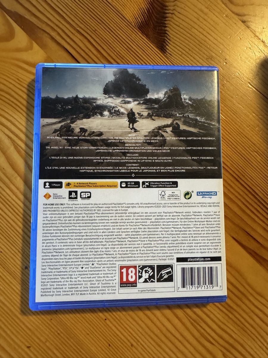 Sony Jeux: Ghost of  Tsushima, PS5 – D'occasion à Schwerzenbach par nik_bcj2 1