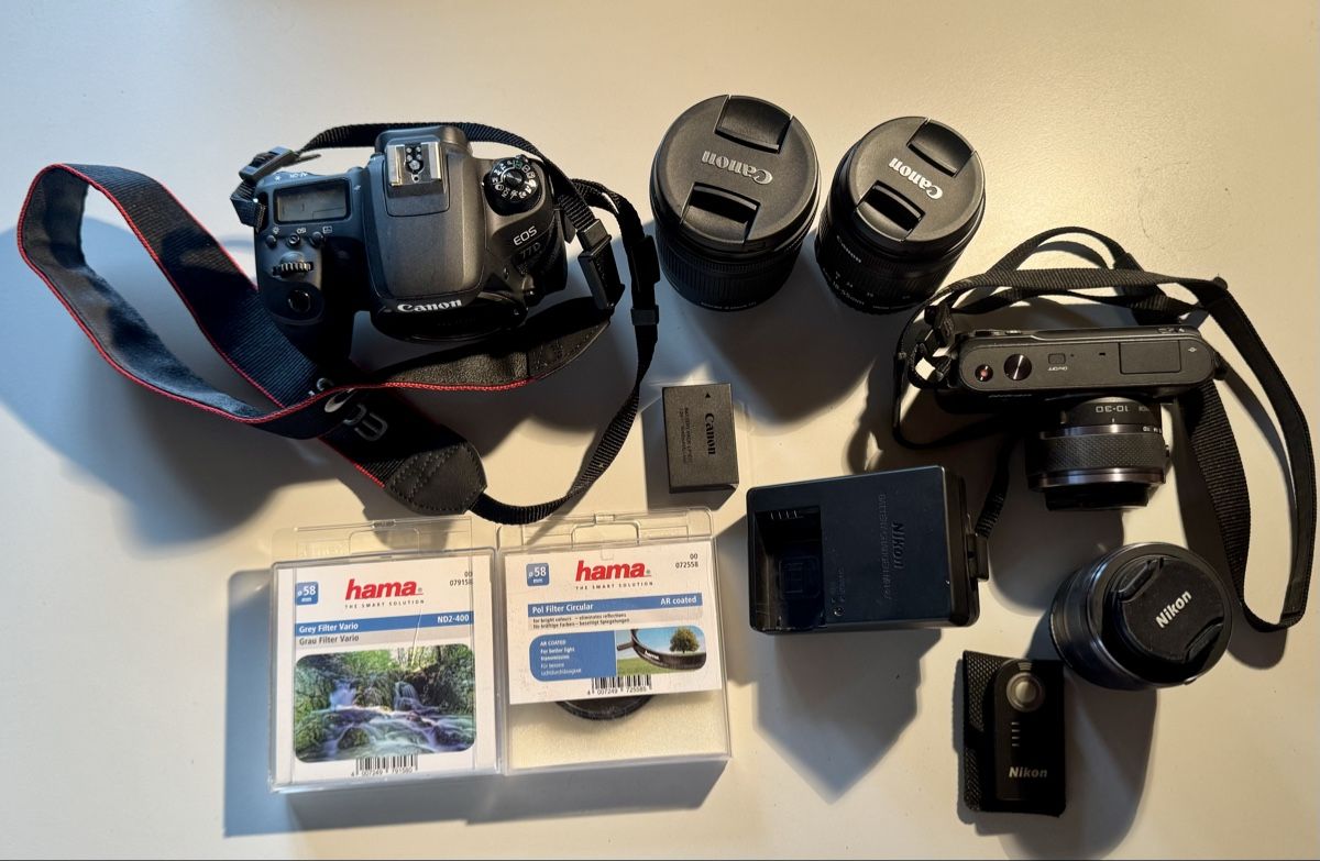 Canon Kamera: Canon Eos 77D mit Zubehör  – Gebraucht aus Boswil von Marc_vr