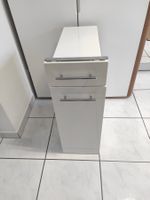 Forster Metal Schubladenschrank 27 cm breit Weiss