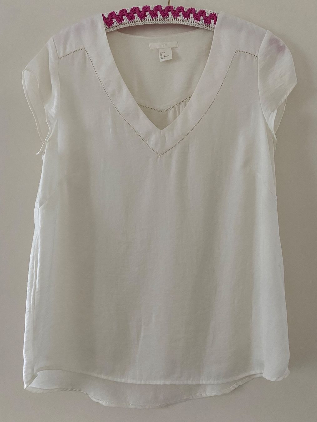 H&M Camicette: Weisse Bluse – Nuovo (secondo la descrizione) da Thun venduto da mar_lx2p