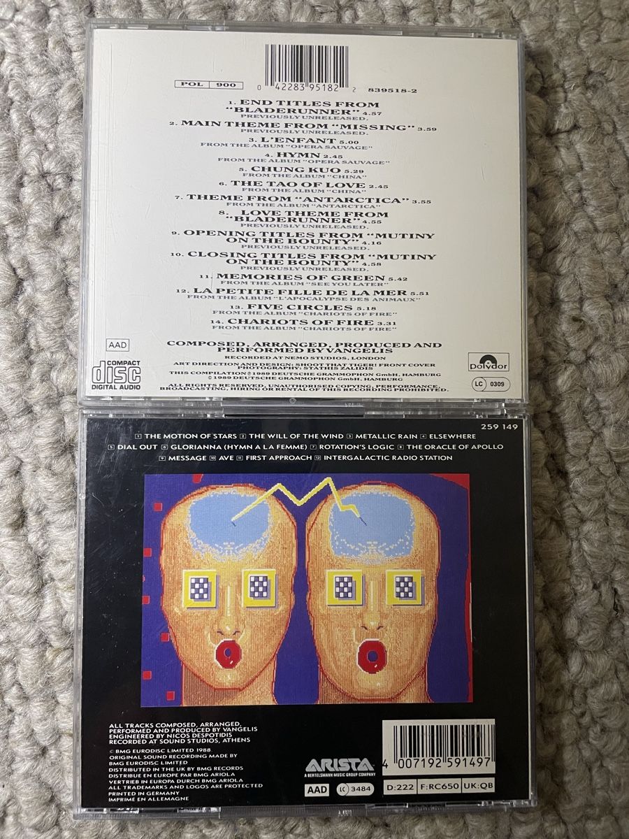CD: 2x Vangelis – Usato da Reinach AG venduto da trigger7811 2
