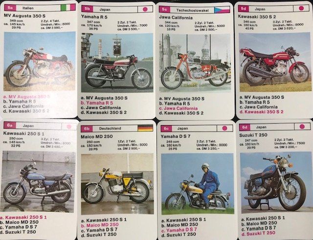 Giochi: Quartett Motorräder Best.-Nr.53822 – Usato da Zürich venduto da gigimai67 4