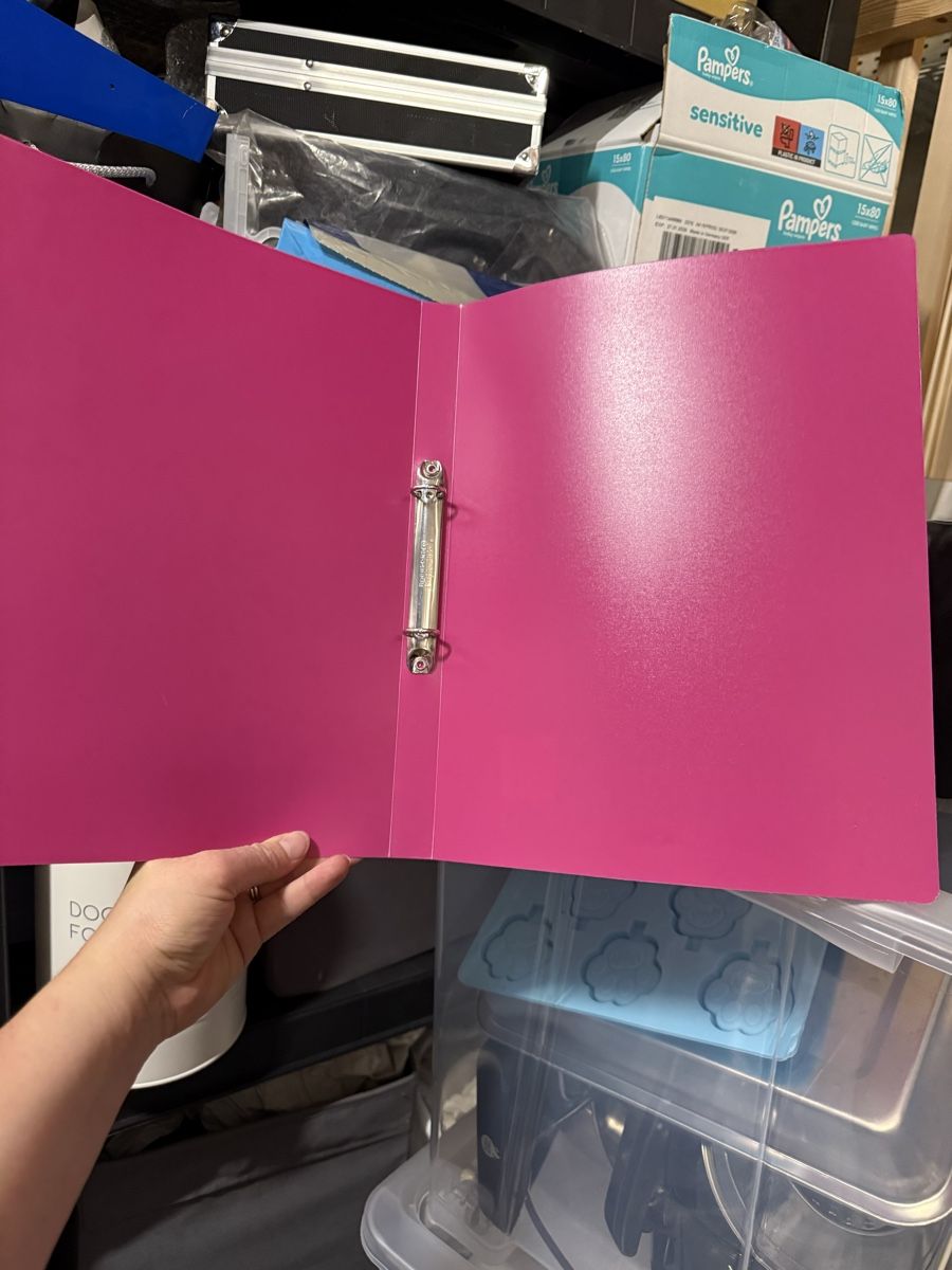 Ordner: NEU! Ringordner in Pink A4 – Neu und originalverpackt aus Schlieren von Bella79 4