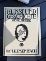 Buch Kunst und Geschichte III Luckenbach 1912 Neuzeit