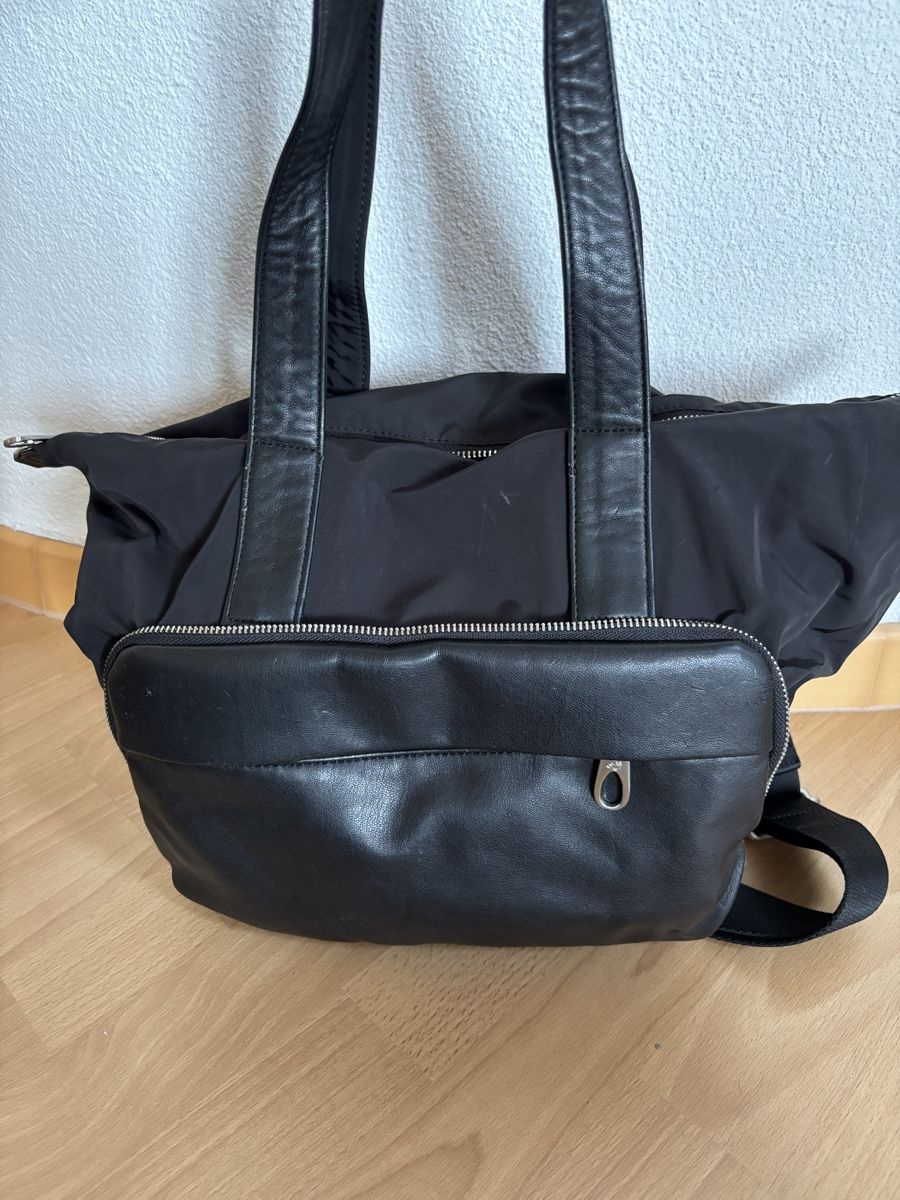 Borse da donna: Mandarina Duck Ledertasche schwarz – Nuovo (secondo la descrizione) da Nürensdorf venduto da linf 5