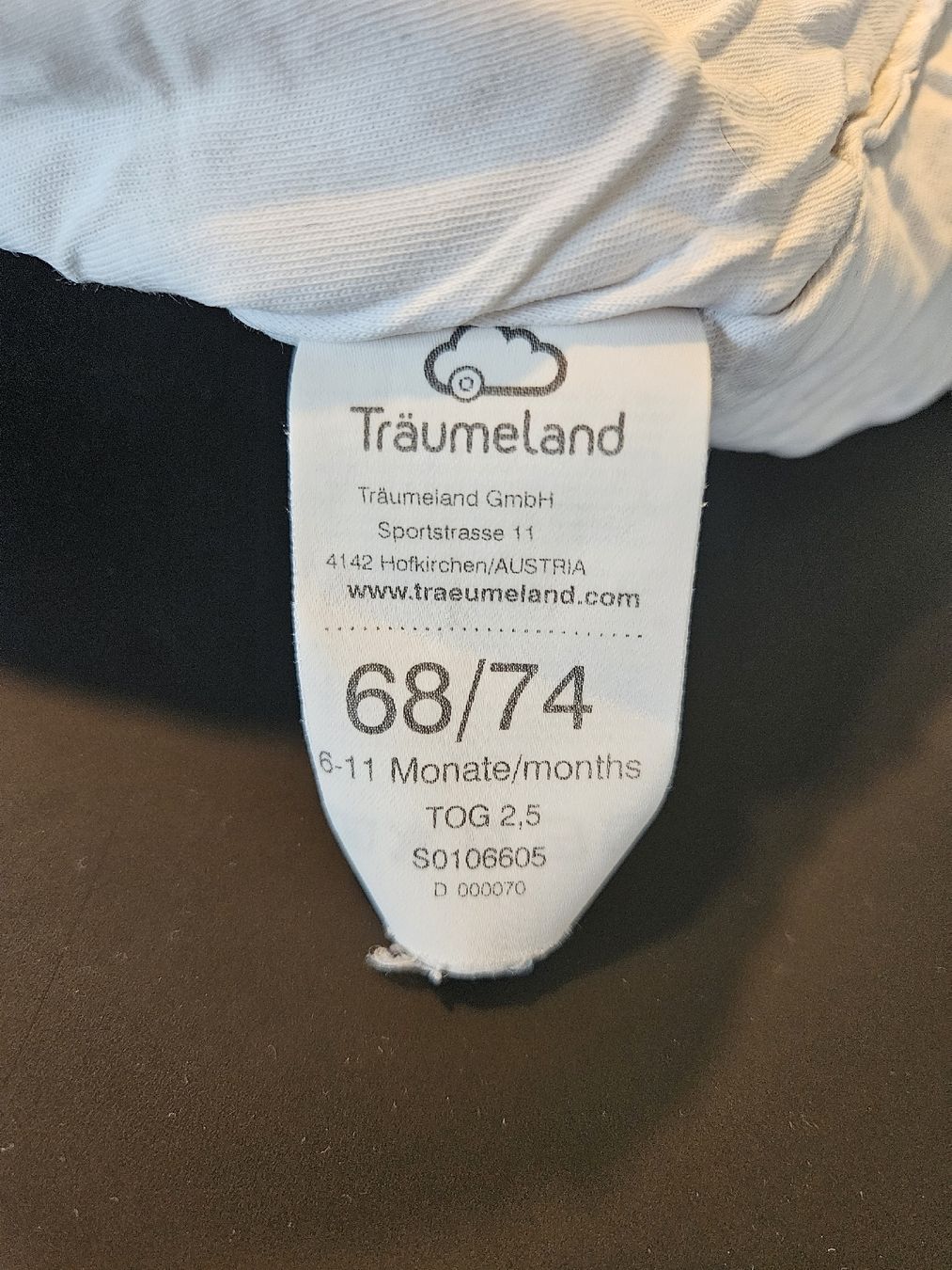 Sacchi a pelo: Schlafsack 68/74 Träumeland,  TOG 2.5 – Usato da Fulenbach venduto da lua_755r 1