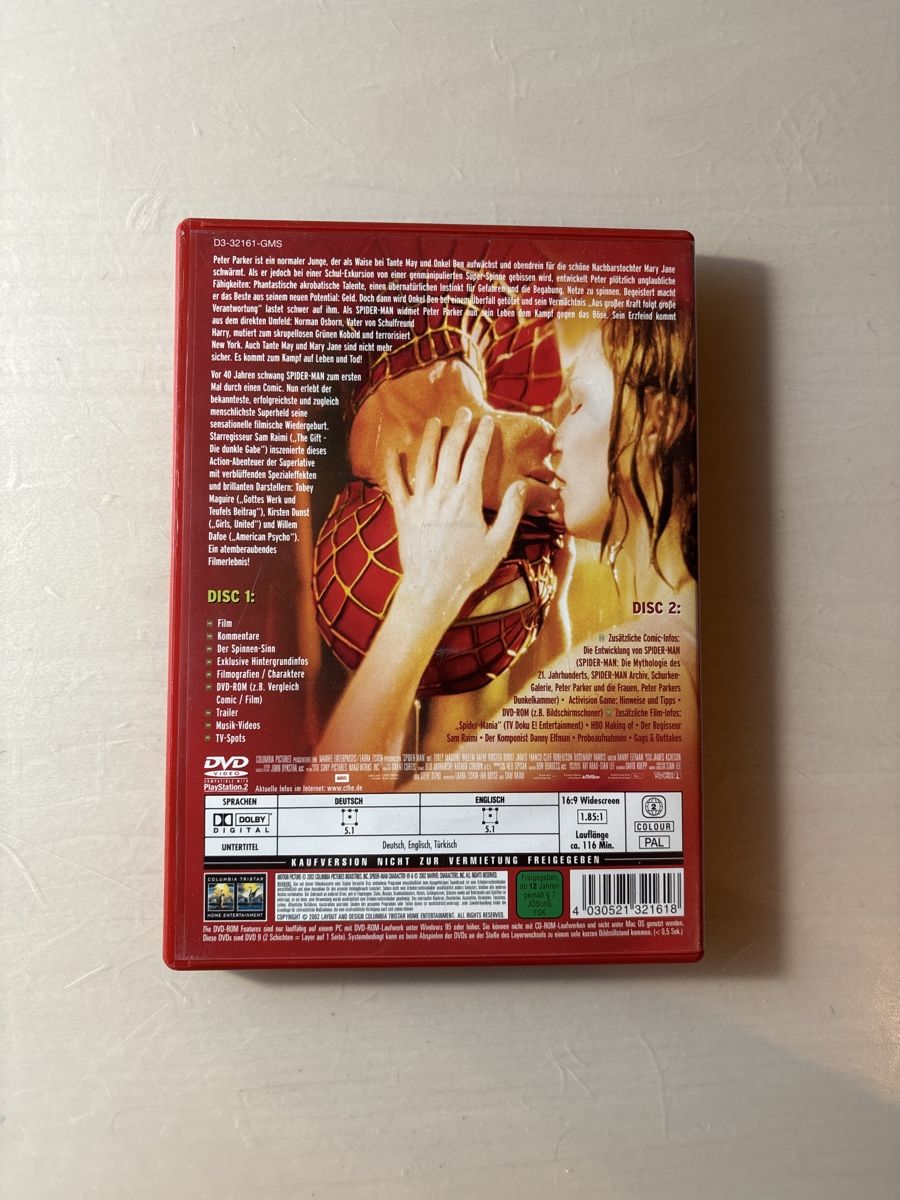 Alle DVDs: Spiderman – Gebraucht aus Ruswil von Slivio_ 1