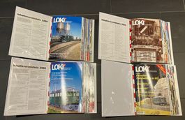 Eisenbahn-Zeitschrift Loki Jg. 1999 - 2002 komplett