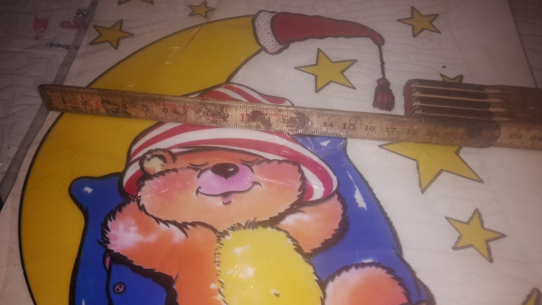 Alle Dekorationen: Fensterbild Bär im Mond K37 – Neu und originalverpackt aus Schwarzenburg von Flamingo07 2