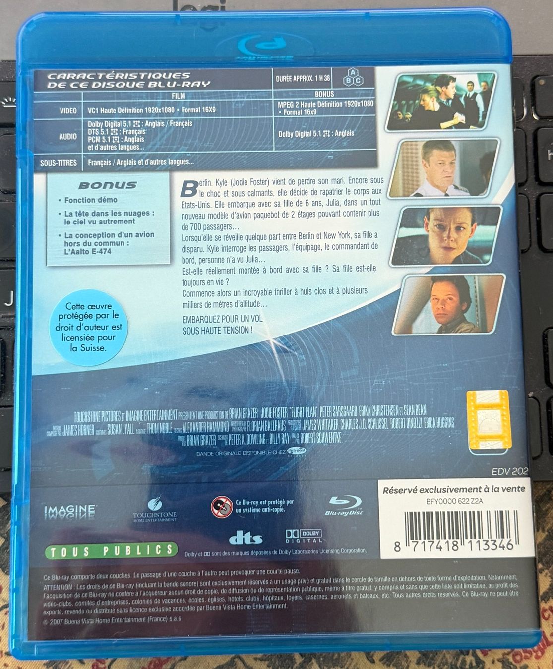 Tutti i DVDs: Blu-ray Flight Plan (2005) – Usato da Semsales venduto da __Florian__ 2