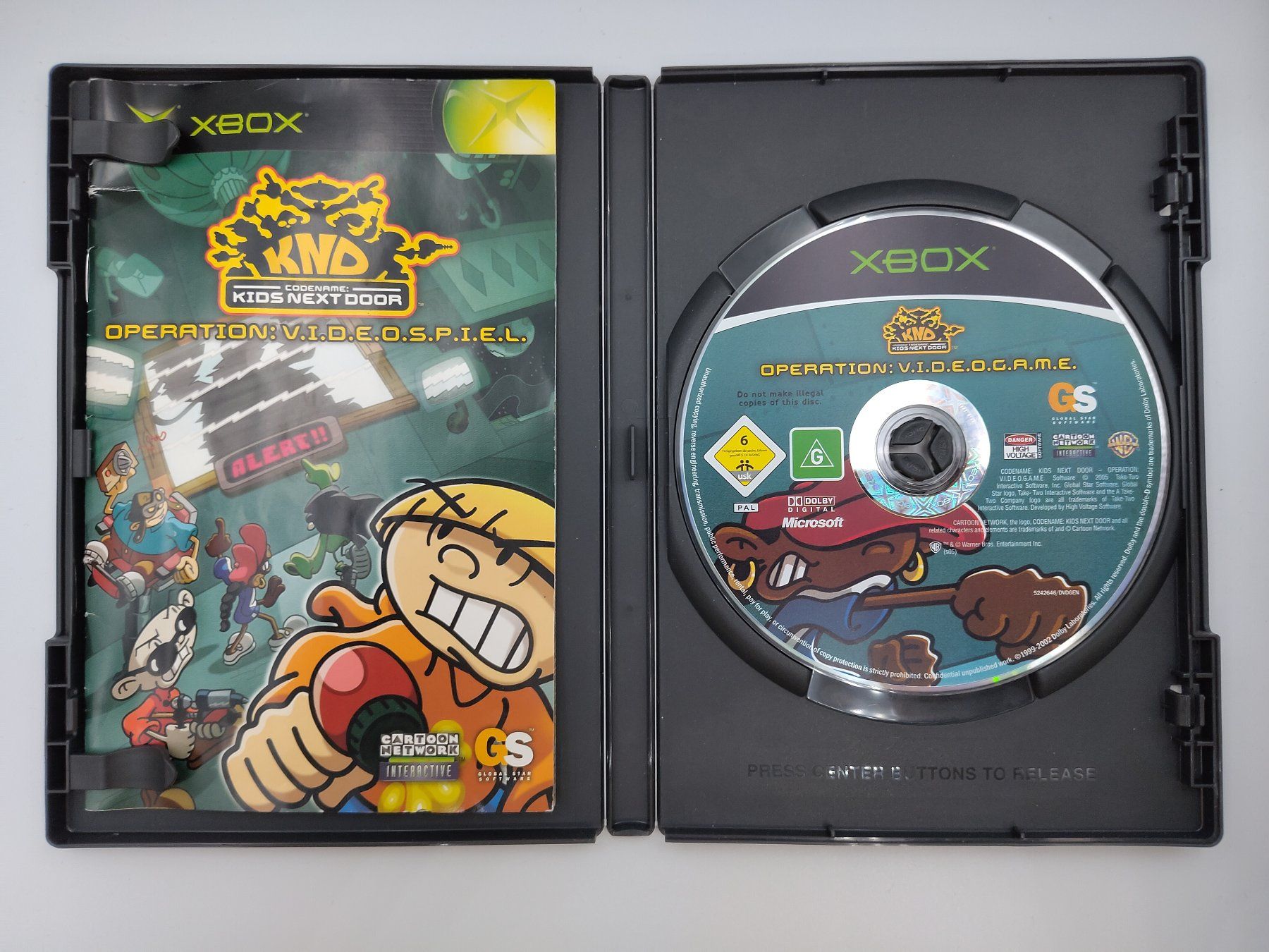 Microsoft Giochi: KND Codename: Kids Next Door Operation Videospiel - XBOX – Usato da Kloten venduto da SuperRetroPixels 2