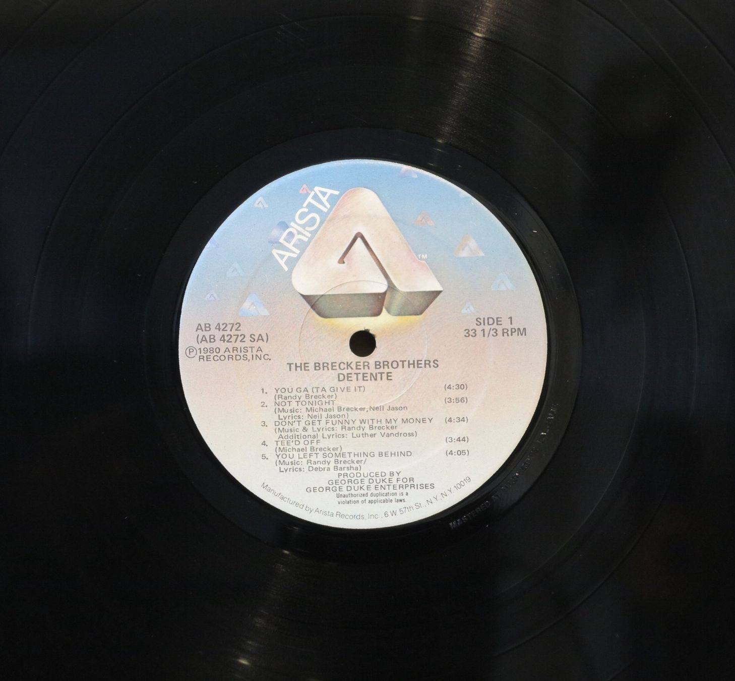 Dischi in vinile: The Brecker Brothers - Detente / LP – Usato da Zürich venduto da Naim60 2